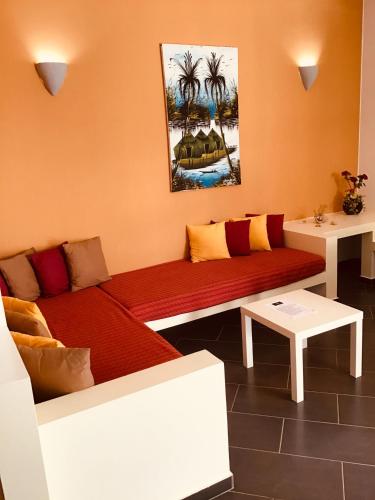 Posezení v ubytování Cala da Lua apartments