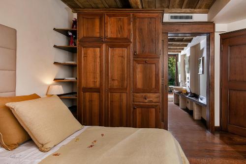 מיטה או מיטות בחדר ב-Locanda dello Spuntino