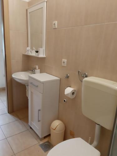 Koupelna v ubytování Villa Kovačević