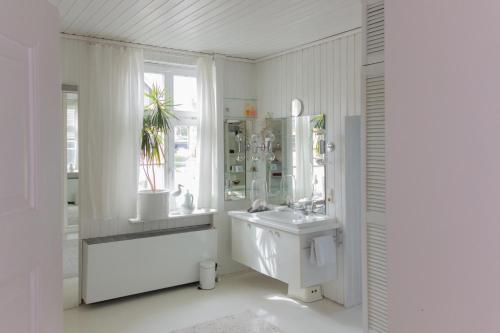 A bathroom at Ferien im Pfarrhaus