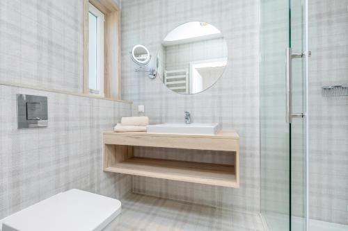 Kúpeľňa v ubytovaní Bianco House Apartments