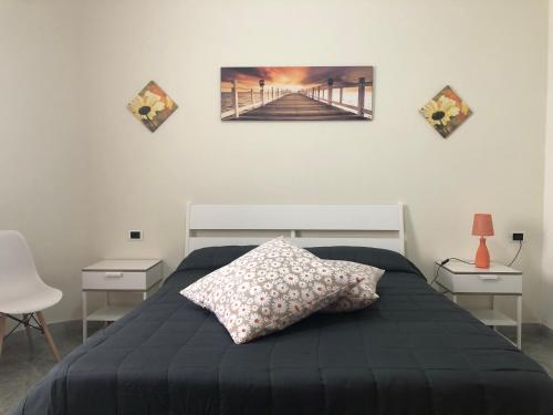 Postel nebo postele na pokoji v ubytování A Casa di Giù B&B