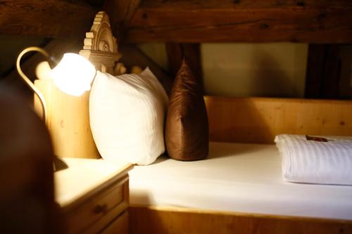 Hotel-Brauereigasthof Josef Fuchsにあるベッド
