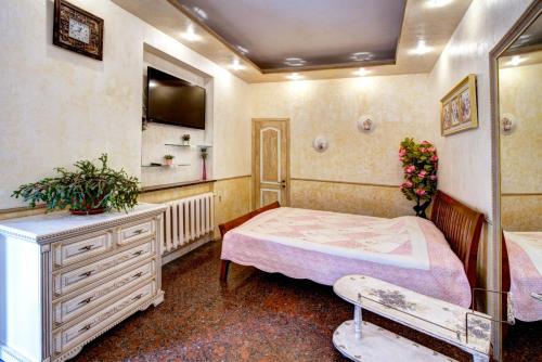 Ένα ή περισσότερα κρεβάτια σε δωμάτιο στο ITAKA apartments