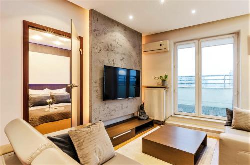 LupoApartments Królewska z Klimatyzacją Penthouse Mandoria Parking Dostęp na Kod