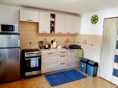 Dapur atau dapur kecil di Viktória- neakceptujeme mladé partie