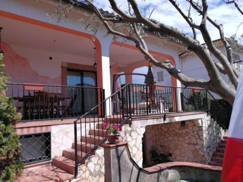 Μπαλκόνι ή βεράντα στο Villa Carlini