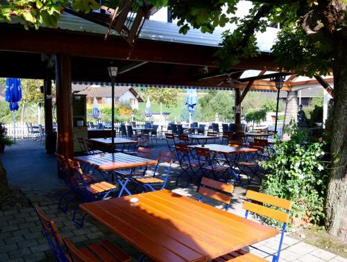 Εστιατόριο ή άλλο μέρος για φαγητό στο Motel & Aparthotel Brüggli