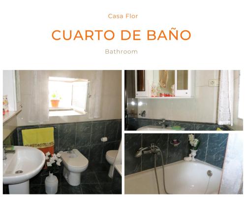 Ванна кімната в Casa Flor