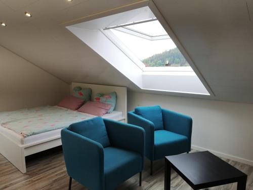 Postel nebo postele na pokoji v ubytování Ferienwohnung Noli