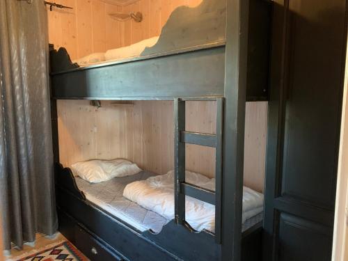 a couple of bunk beds in a room at Tinden in Hemsedal