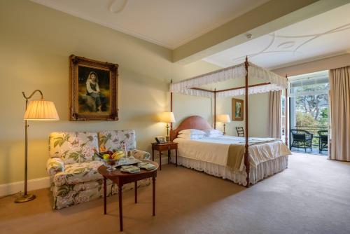Кровать или кровати в номере Quinta Jardins do Lago