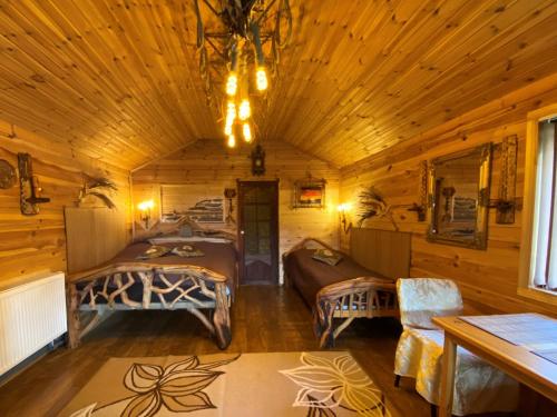 Postel nebo postele na pokoji v ubytování Guest House Melon