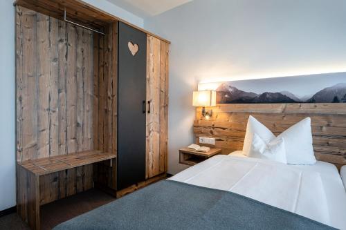 Katil atau katil-katil dalam bilik di AVALON Hotel Bad Reichenhall