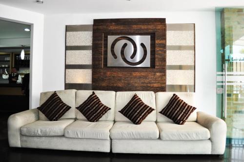 Zona de estar de Hotel Santafe Real