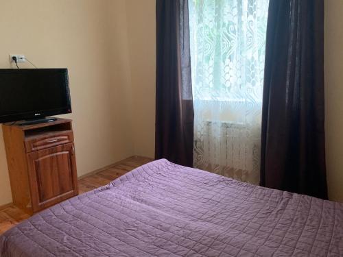Televisyen dan/atau pusat hiburan di Apartments Konvalia