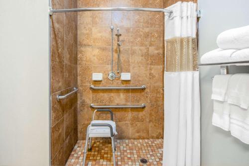 Kylpyhuone majoituspaikassa La Quinta by Wyndham Glen Rose