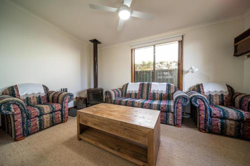 Zona de estar de Flinders Ranges Bed and Breakfast