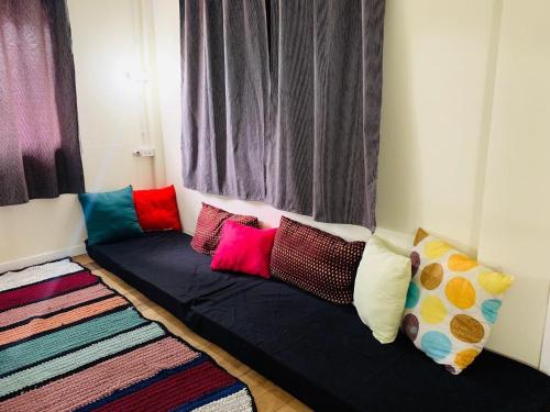 Posezení v ubytování Baan Mae Somkid Homestay