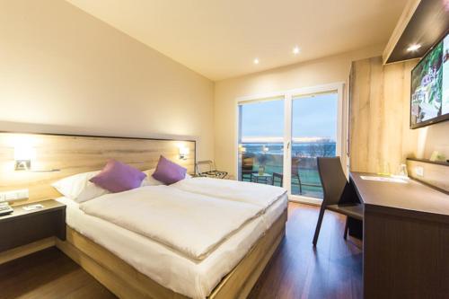 Postel nebo postele na pokoji v ubytování Motel Verde