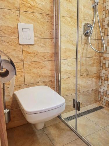 Bilik mandi di Platán Panzió