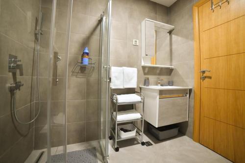 Ein Badezimmer in der Unterkunft Apartman Silver Lux