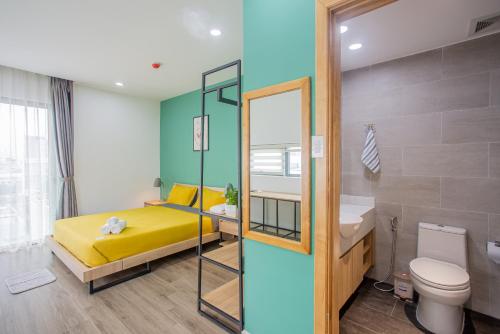 Koupelna v ubytování Nami Home Da Nang