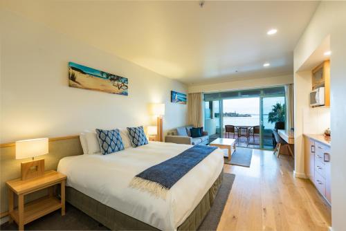 Lova arba lovos apgyvendinimo įstaigoje Paihia Beach Resort & Spa Hotel