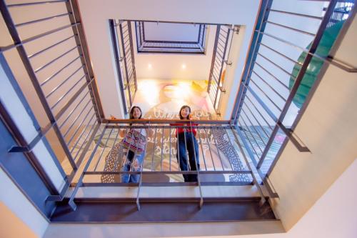 Katil atau katil-katil dalam bilik di BB Glass House