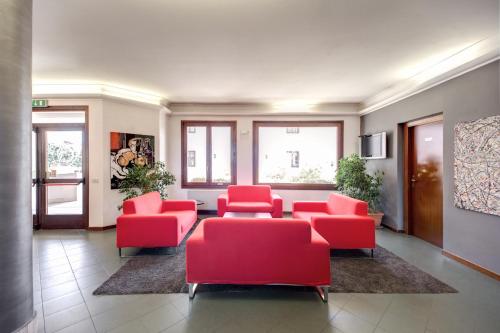 Posezení v ubytování Hotel Alba Roma