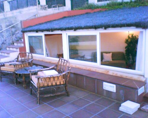 Balkon atau teras di Barca Serena