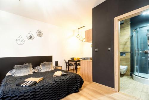 Kúpeľňa v ubytovaní Apartament Perła Pienin