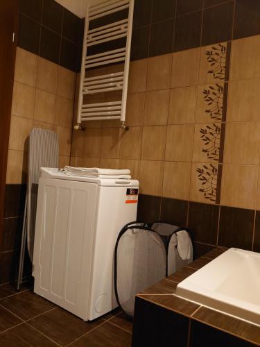 Koupelna v ubytování Apartament Lenka Karkonosze