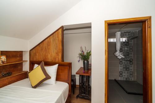 Katil atau katil-katil dalam bilik di Autumn Bay Riverside Villa