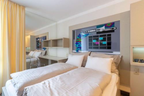 Smarthotel Nezvalova Archaにあるベッド