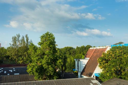 a view from the roof of a building at The Gene in Krabi town