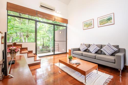 Zona de estar de The Pig House Khao Yai - SHA Plus