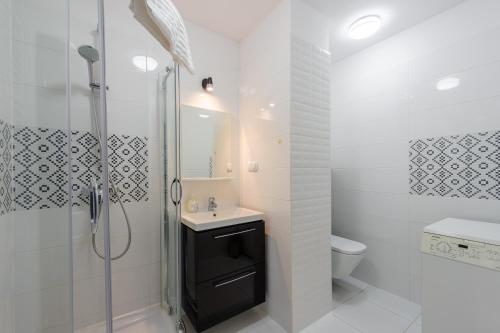 Koupelna v ubytování Apartament Zakątek Górski - 5D Apartamenty