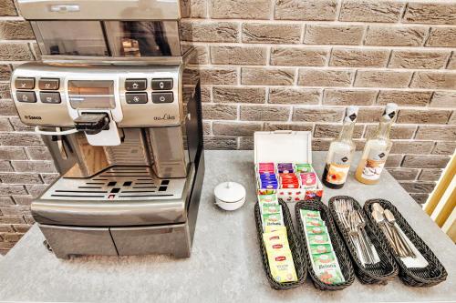 Dapur atau dapur kecil di Targowa37 Uniejow