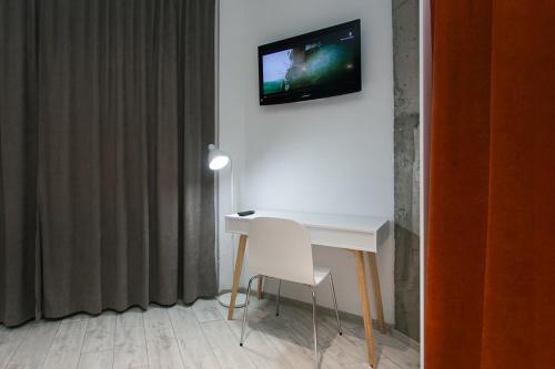 Μια τηλεόραση ή/και κέντρο ψυχαγωγίας στο Vip apartmen loft
