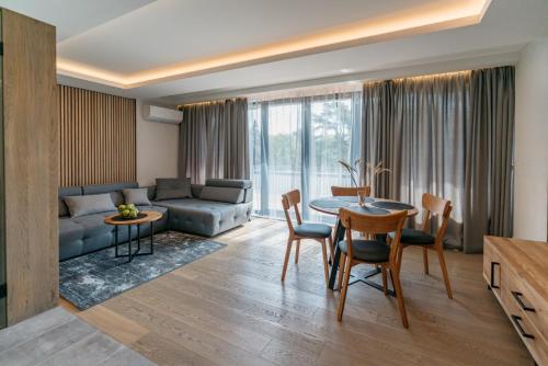 Et opholdsområde på Baltic Seaside Residence