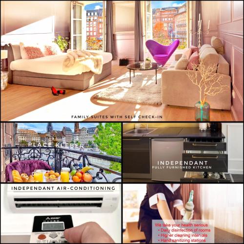 Χώρος καθιστικού στο LIFE RENAISSANCE - New Concept - Place Kléber