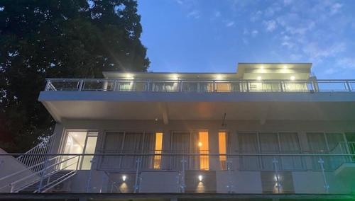 Μπαλκόνι ή βεράντα στο Hotel Orla do Rio Branco