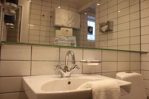 Koupelna v ubytování Skovshoved Hotel