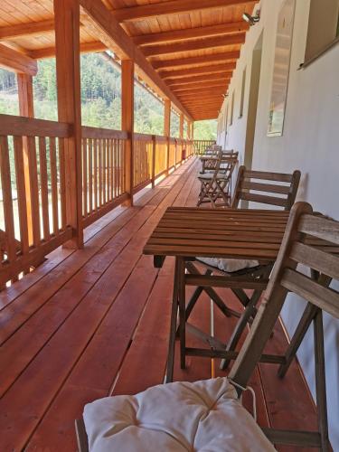 Balkón nebo terasa v ubytování Apartmány Slunce