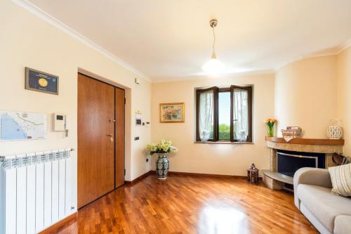 Posezení v ubytování B&B Samilu'