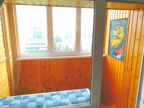 Billede fra billedgalleriet på Отдельная комната с балконом в апартаментах, возле м Печерская i Kyiv