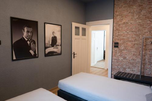 Cama ou camas em um quarto em Apartment Belvedere