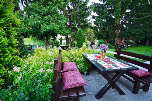 Zahrada ubytování Villa Miris Dunja