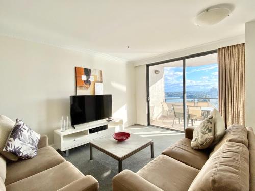 TV o dispositivi per l'intrattenimento presso Milson Serviced Apartments